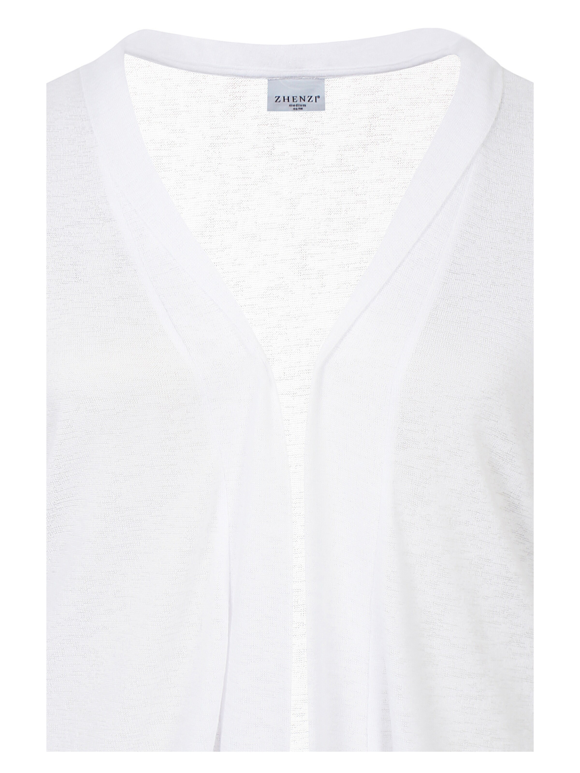 Zhenzi Strickjacke 'Agar 171'‌‌‌ in Weiß