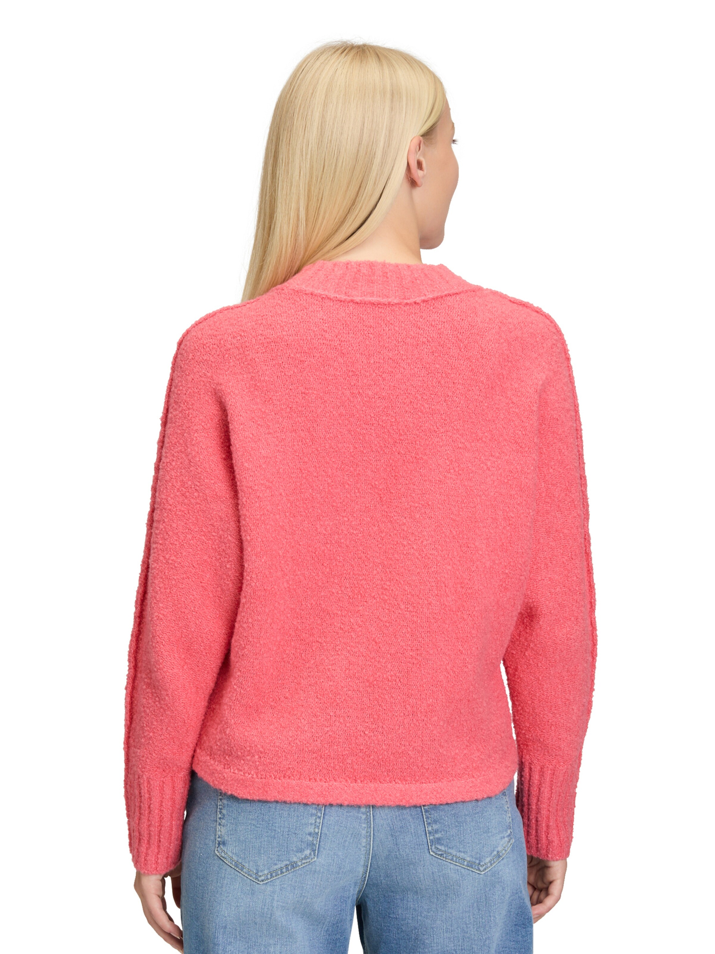 Cartoon Pullover in Orange