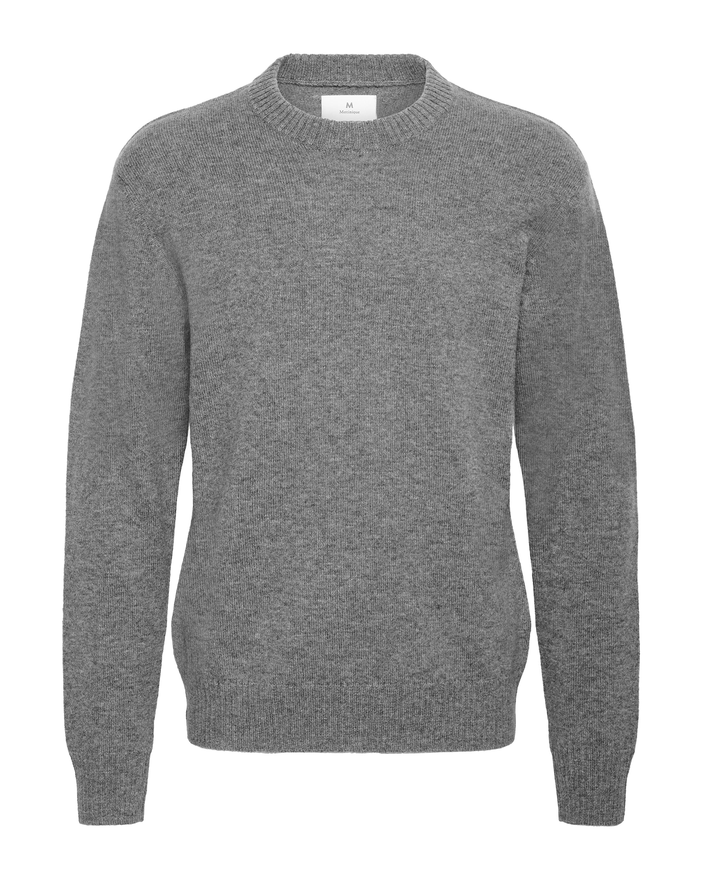 Pull-over 'Maxwell 73' Matinique en gris : devant