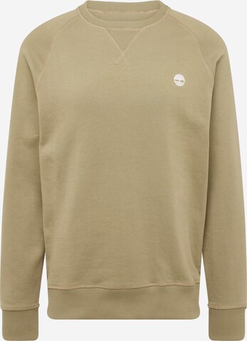 TIMBERLAND - Sweatshirt em verde: frente