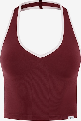Haut de sport Smilodox en rouge : devant