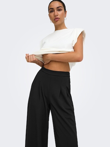 Wide Leg Pantalon 'ONLBANG' ONLY en noir