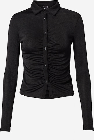 Gina Tricot Blouse 'Dolly' in Zwart: voorkant
