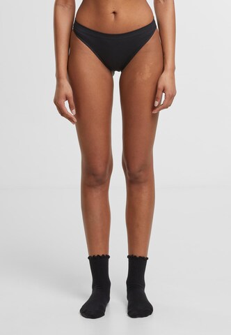 Urban Classics Kalhotky – černá: přední strana