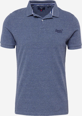 Superdry Koszulka 'CLASSIC' w kolorze niebieski: przód