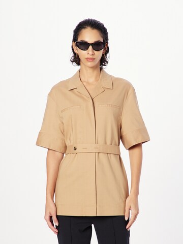 Calvin Klein Blouse in Beige: voorkant