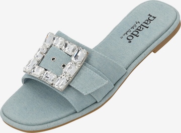 Palado by Sila Sahin Sandale 'Menac' in Blau: Vorderseite