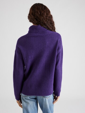 Cartoon Sweater in Purple