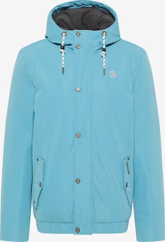 Schmuddelwedda Between-season jacket in Blue: front