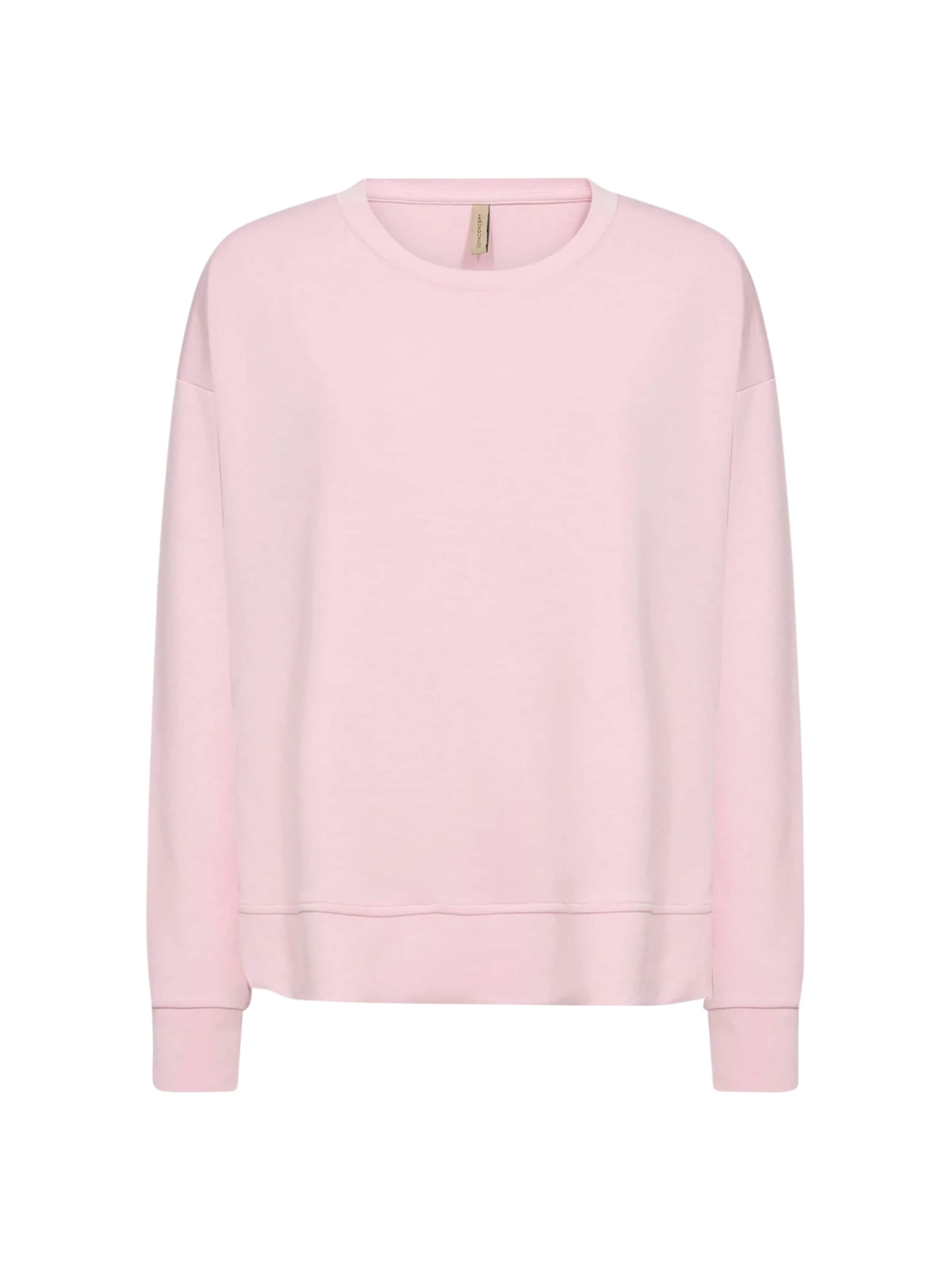 Sweat-shirt 'Banu' Soyaconcept en rose : devant