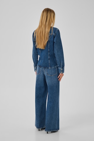 My Essential Wardrobe - Perna larga Calças de ganga 'Jessie 174' em azul