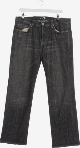 7 for all mankind Jeans in 34 in Black: front