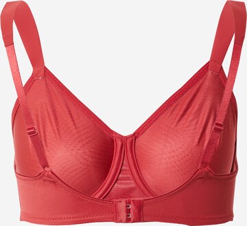 TRIUMPH Minimiser Bra 'Essential Minimizer' in Red