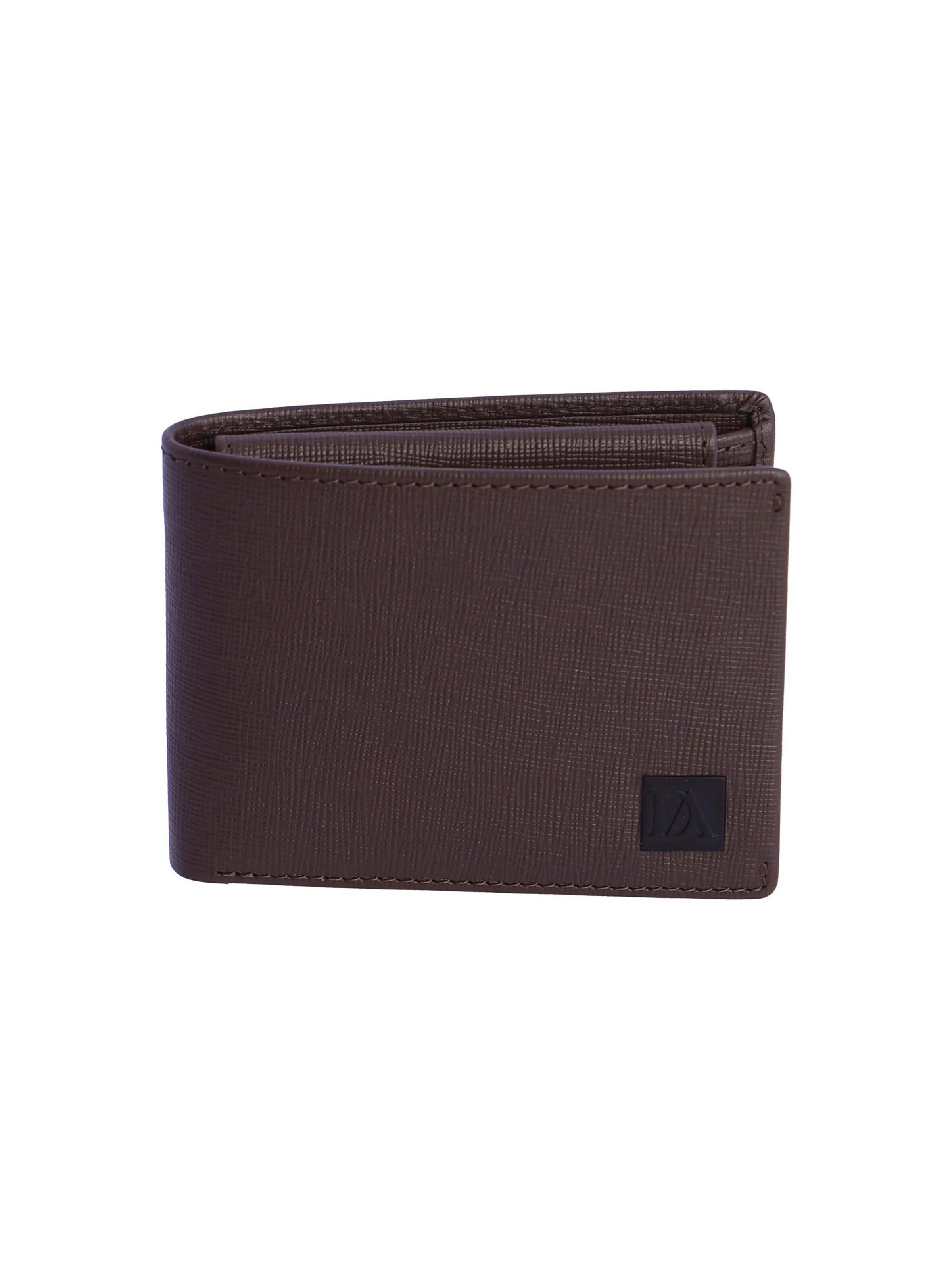 Don Algodon - Cartera 'Cartera para hombre Alessandro de piel con protección RFID' en marrón: frente
