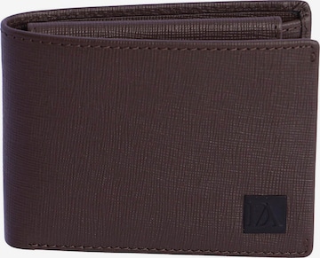 Don Algodon - Cartera 'Cartera para hombre Alessandro de piel con protección RFID' en marrón: frente