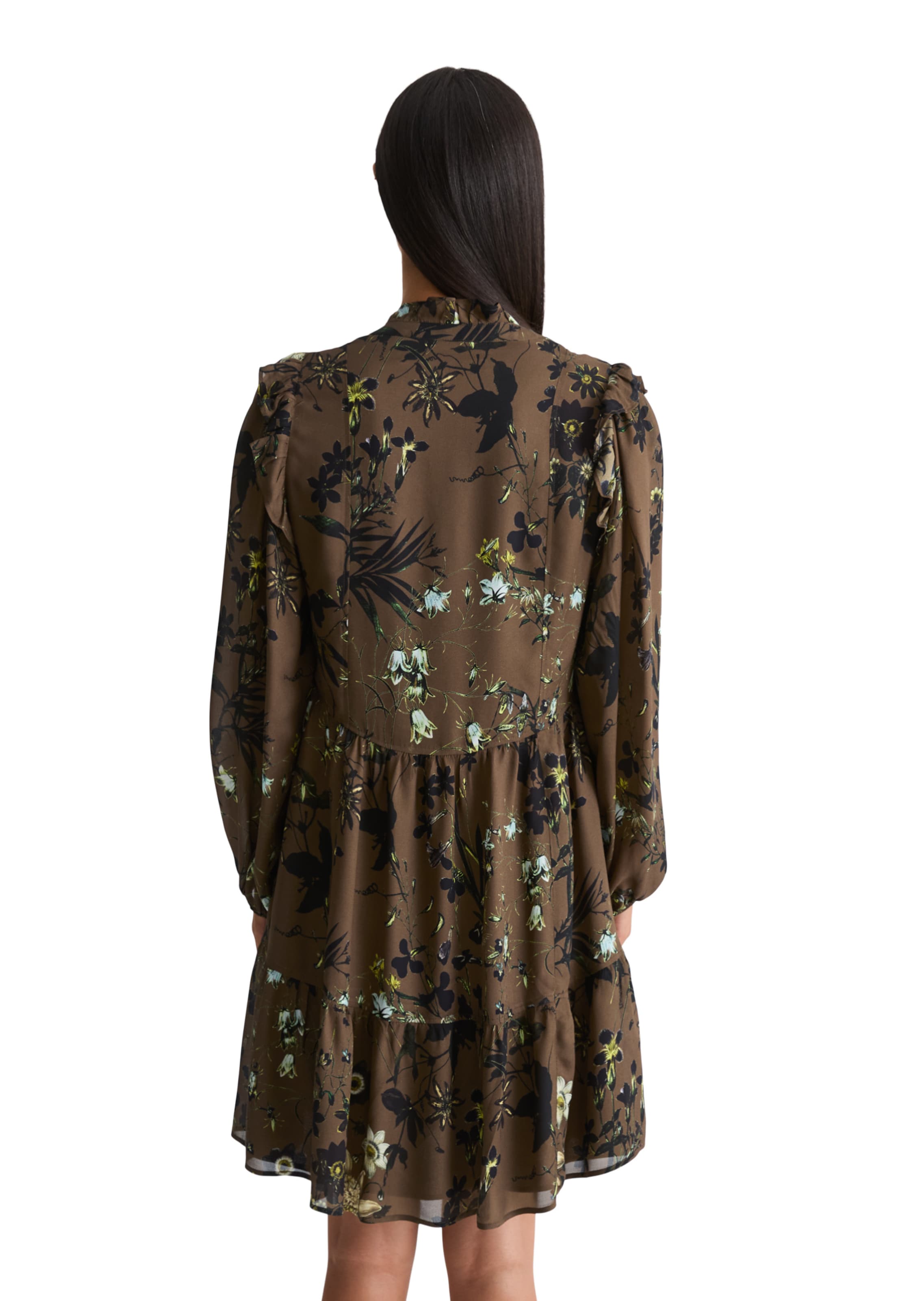 Robe Marc O'Polo en marron : derrière
