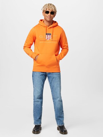 GANT Regular fit Sweatshirt in Orange