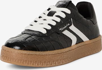 Tamaris - Zapatillas deportivas bajas en negro: frente