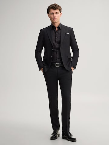 JOOP! Slim fit Button Up Shirt in Black