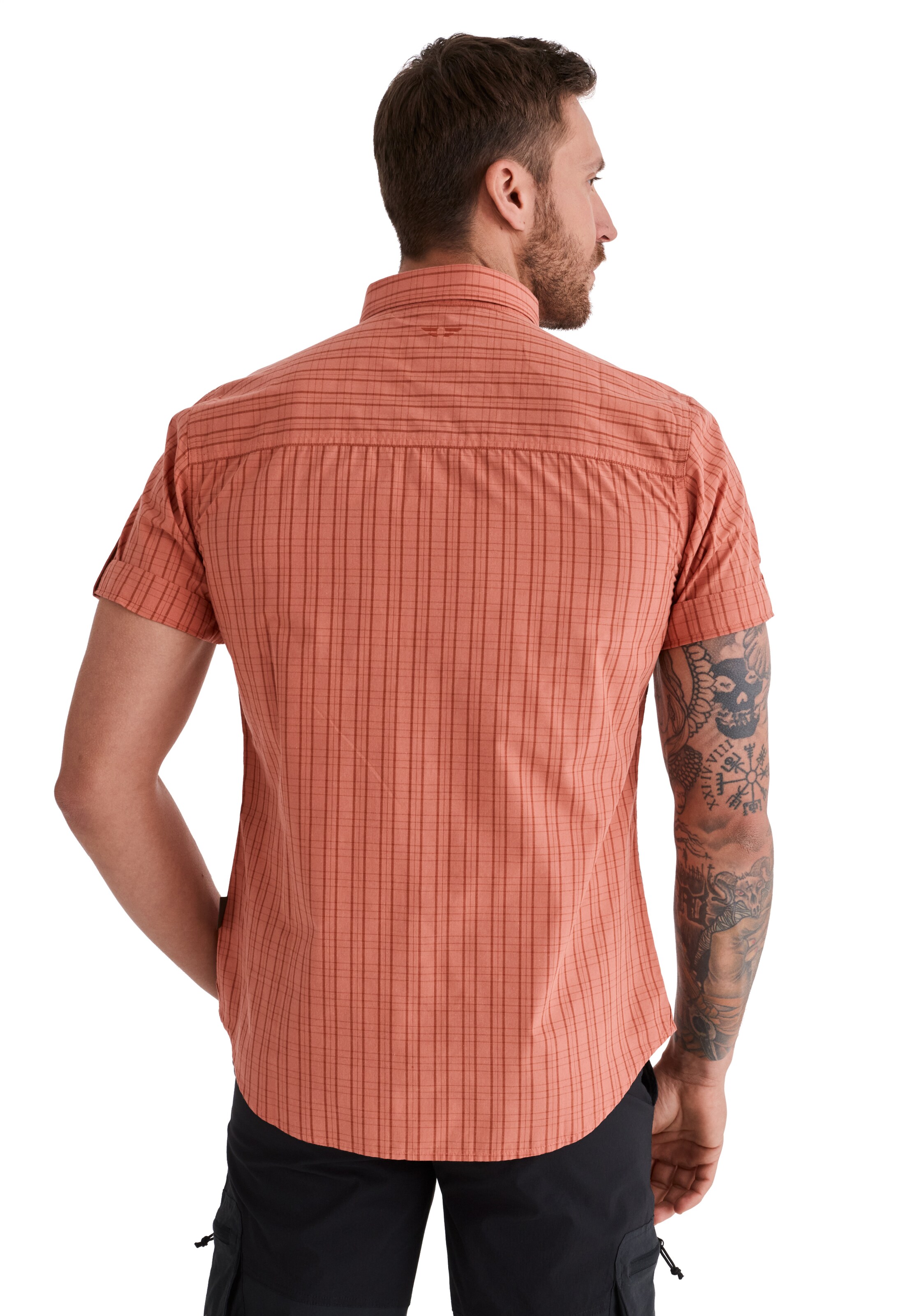Hero Regular Fit Hemd 'Hector' in Orange
