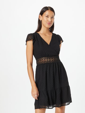 Robe 'Taira' ABOUT YOU en noir : devant