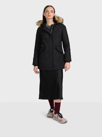 Canadian Classics - Casaco de inverno 'Fundy Bay' em preto: frente