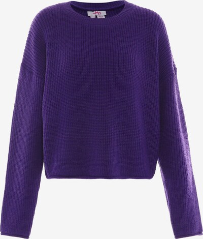 MYMO Pull-over en violet foncé, Vue avec produit