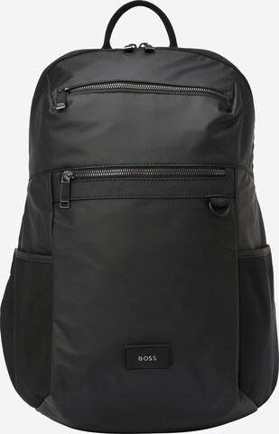 BOSS Backpack 'Iann' in Black: front