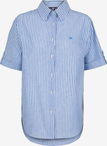 Camicia da donna di Jimmy Sanders in blu: frontale