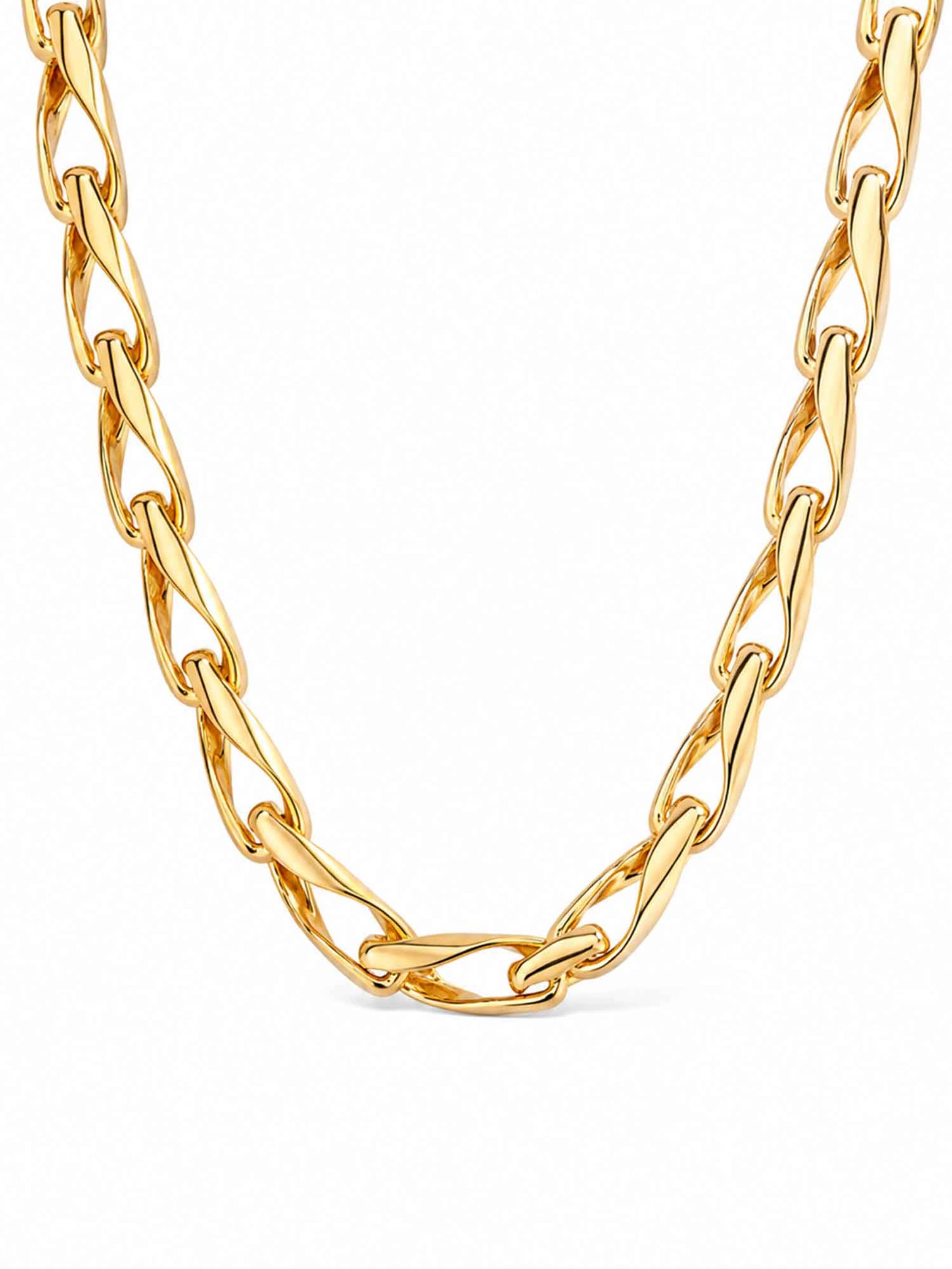 RteRme Necklace 'Loop Non Stop Necklace' in Gold