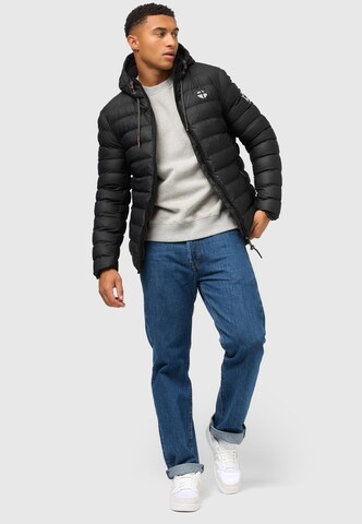 STONE HARBOUR Winterjacke 'Zaharoo' in Schwarz