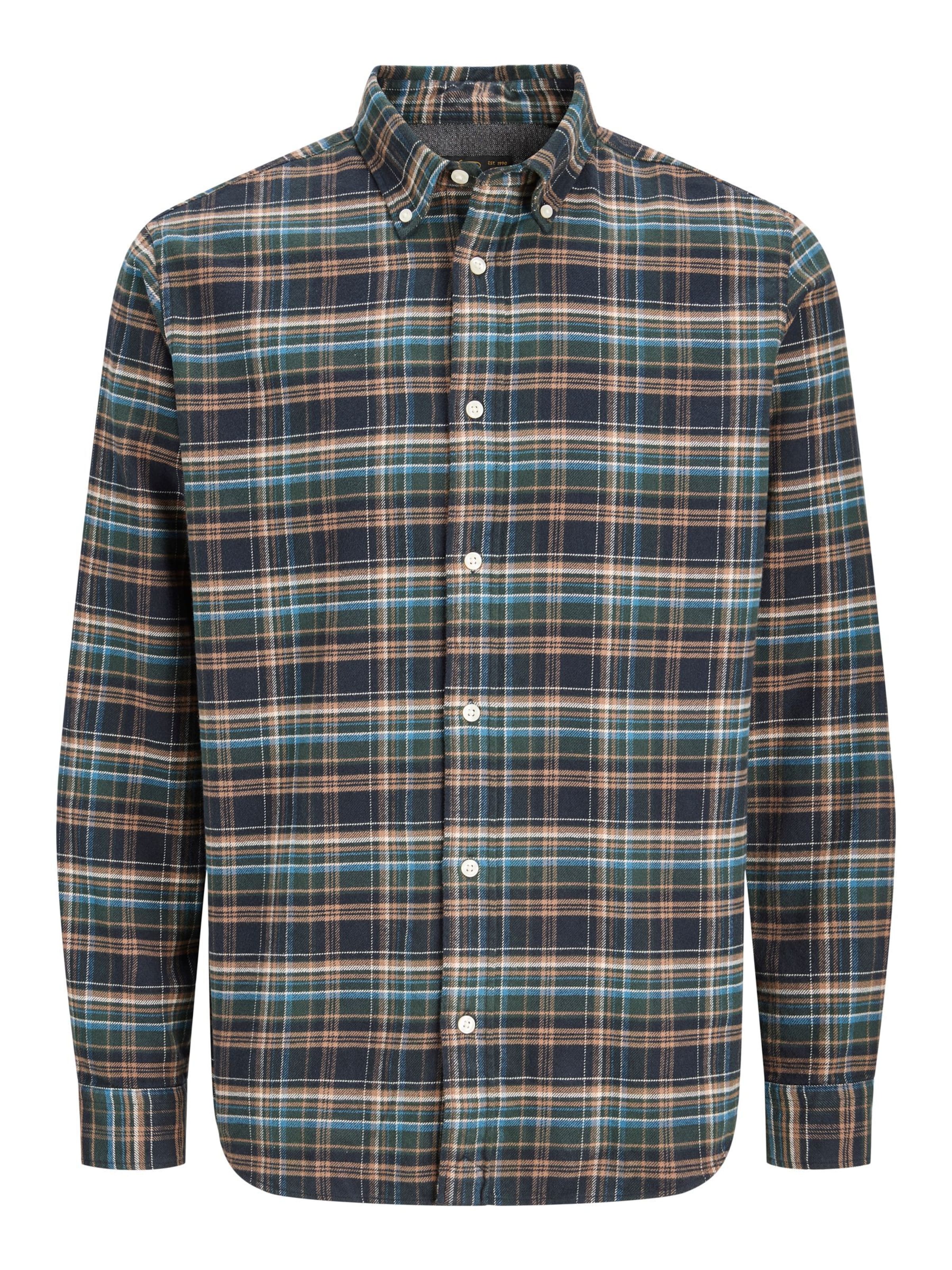 JACK & JONES Hemd in Grün: Vorderseite