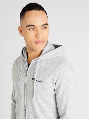 Champion Authentic Athletic Apparel - Sudadera con cremallera en gris