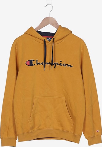 Champion Sweatshirt & Zip-Up Hoodie in M in Yellow: front