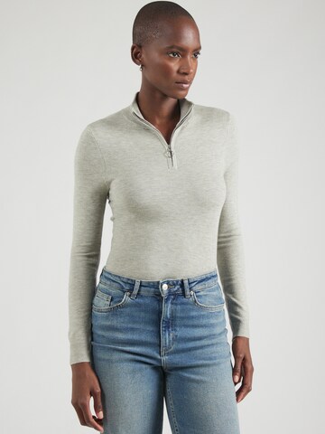 Pullover 'VMHAPPINESS' di VERO MODA in grigio: frontale