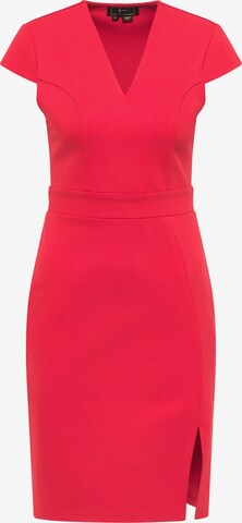 faina Sheath Dress in Red: front