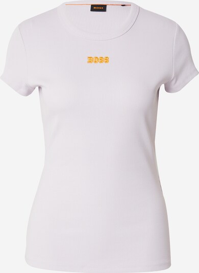 BOSS T-Shirt 'Esim' in pastelllila / orange, Produktansicht