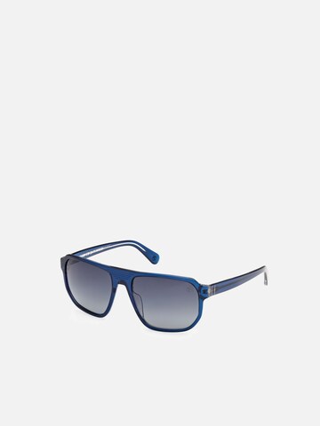TIMBERLAND - Gafas de sol 'Timberland TB00075 Shiny blue 61/19/155 MAN Sunglasses' en azul