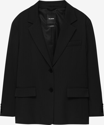 Pull&Bear Blazer in Black: front