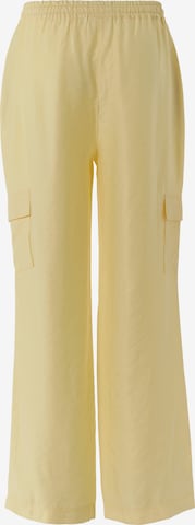 COMMA Regular Hose in Gelb: Vorderseite