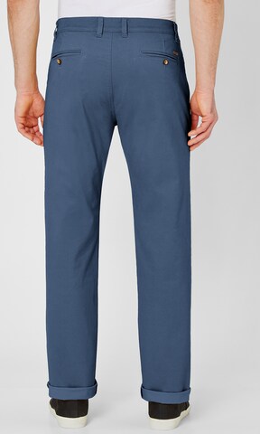 REDPOINT Slimfit Chinohose in Blau