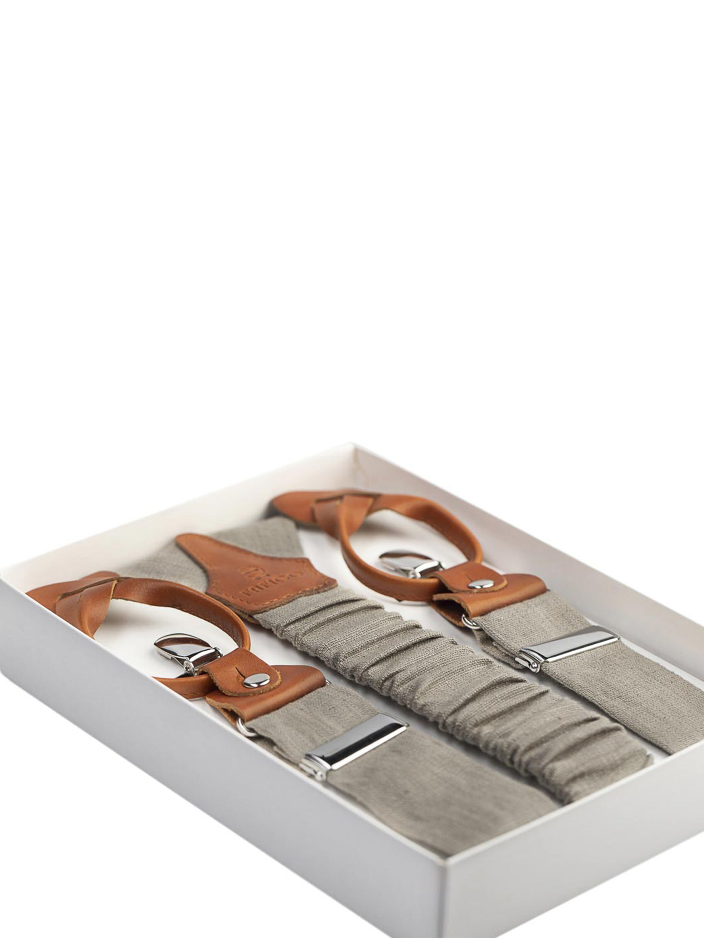 FAFIGO Suspenders 'Zio Renato' in Grey