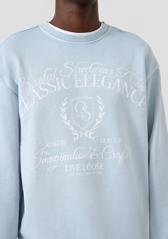 Sweat-shirt ' ' QS en bleu
