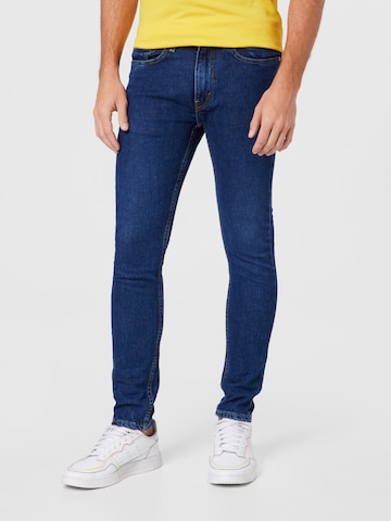 LEVI'S ® - Skinny Calças de ganga '519 Ext Skinny Hi Ballb' em azul: frente