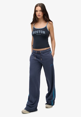 Loosefit Pantalon Superdry en bleu