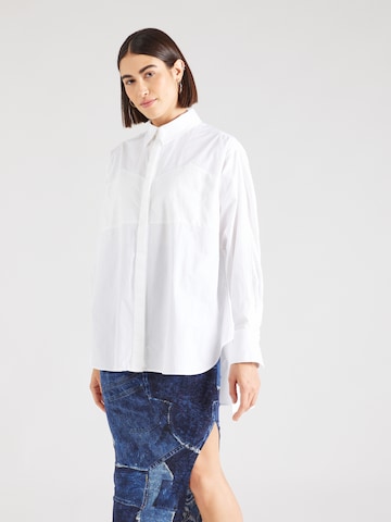 2NDDAY - Blusa 'Edel' en blanco: frente