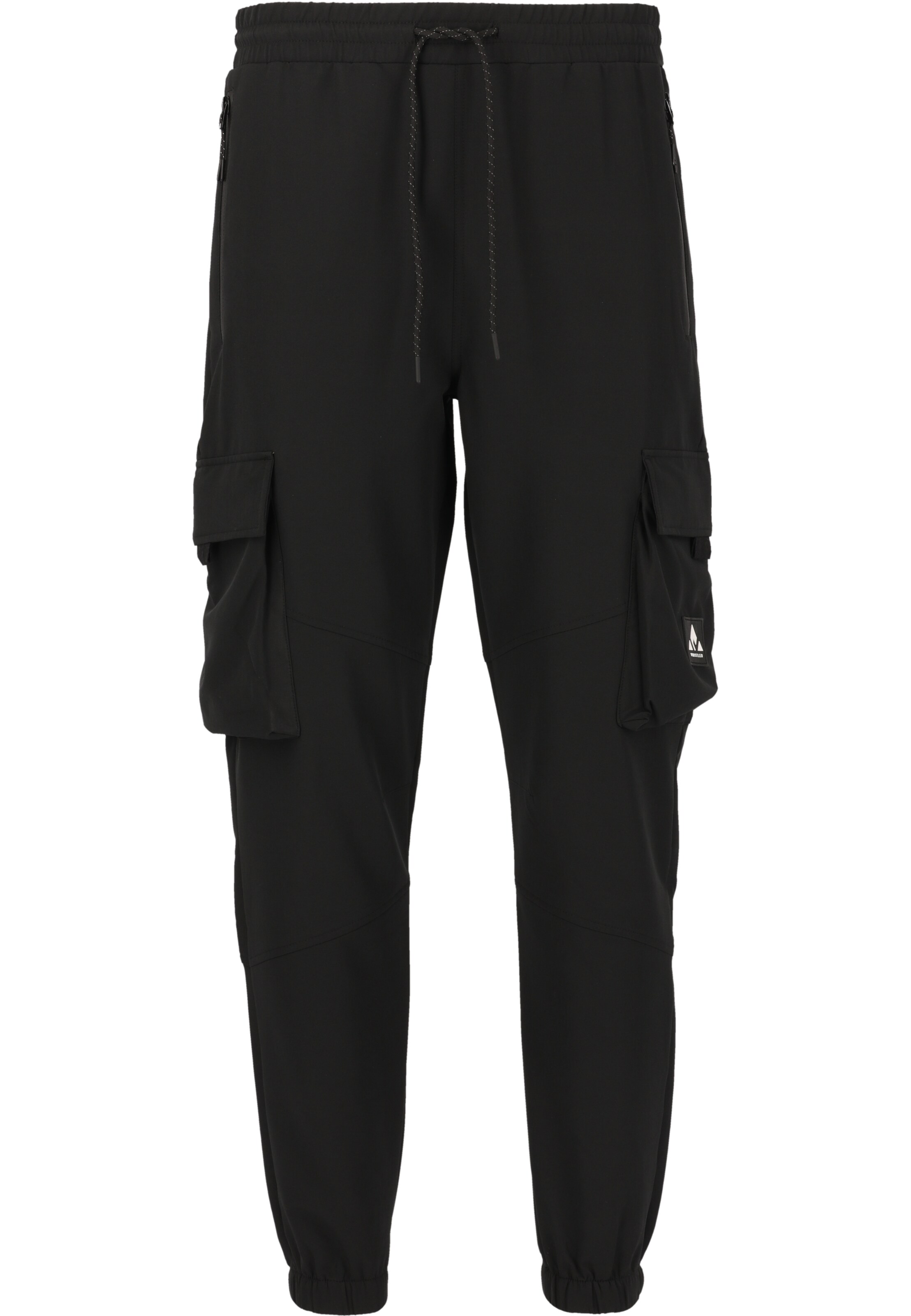 Whistler Regular Cargo trousers 'Tahoma' in Black: front