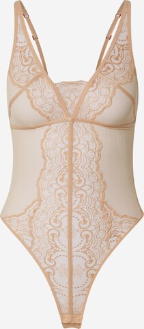 Body Scandale éco-lingerie en beige : devant