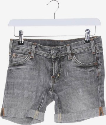 Citizens of Humanity Shorts in XXS in Grey: front