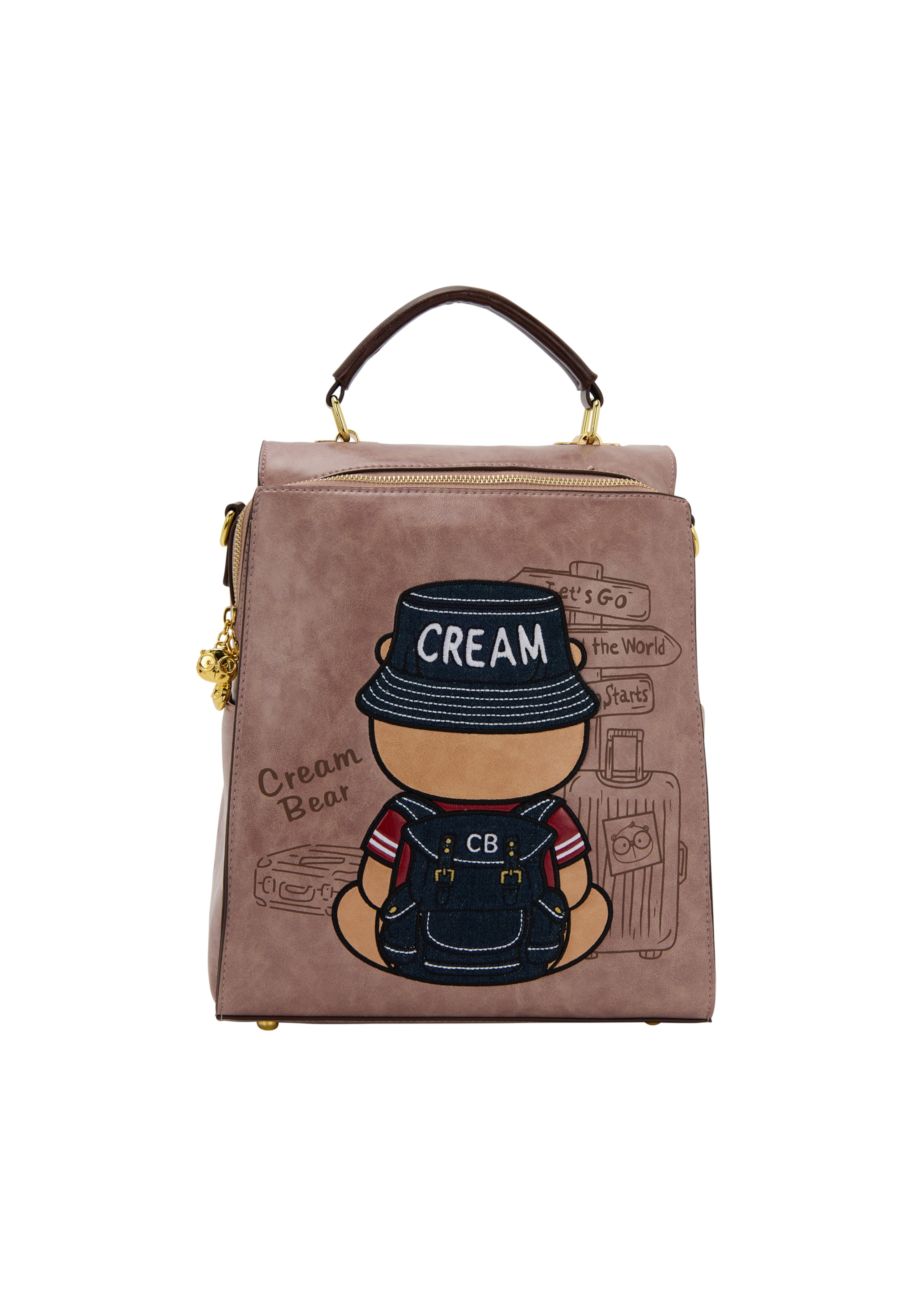 Sac à dos MYMO en violet : devant